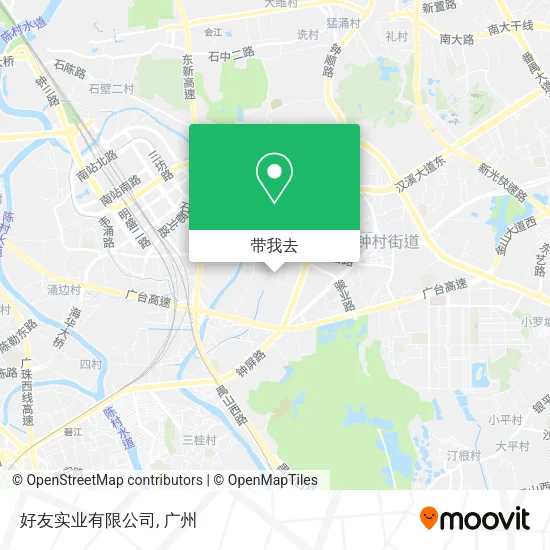 好友实业有限公司地图