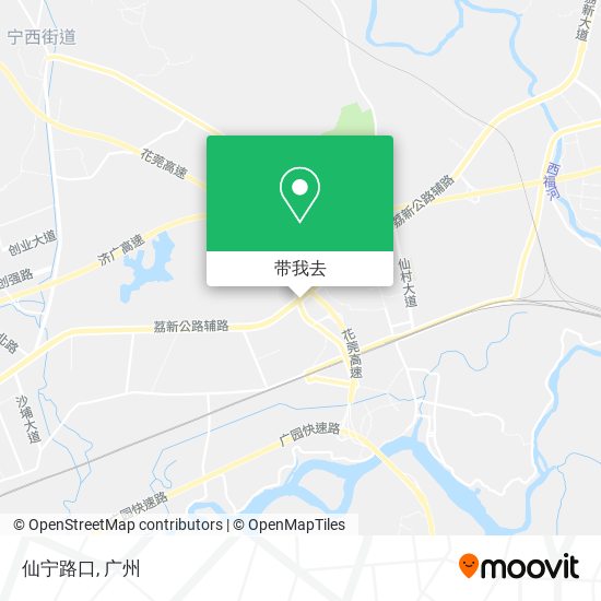 仙宁路口地图
