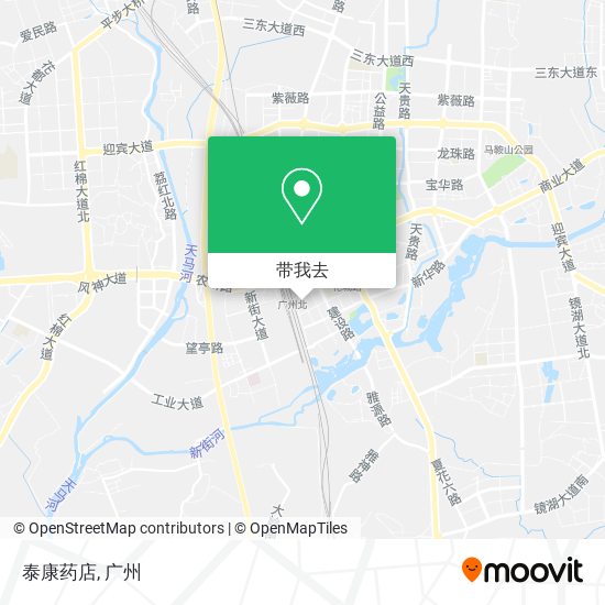 泰康药店地图