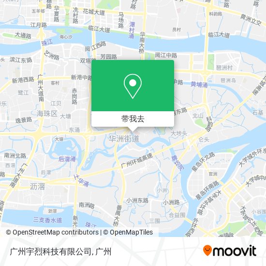 广州宇烈科技有限公司地图