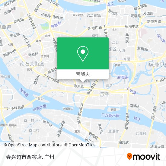 春兴超市西窖店地图
