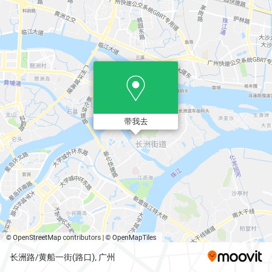 长洲路/黄船一街(路口)地图