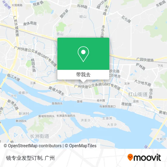 镜专业发型订制地图