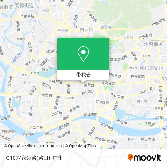 G107/仓边路(路口)地图