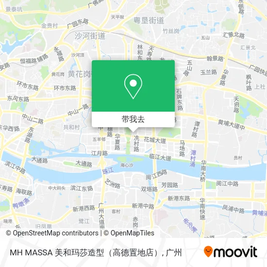MH MASSA 美和玛莎造型（高德置地店）地图