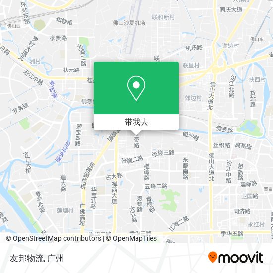友邦物流地图