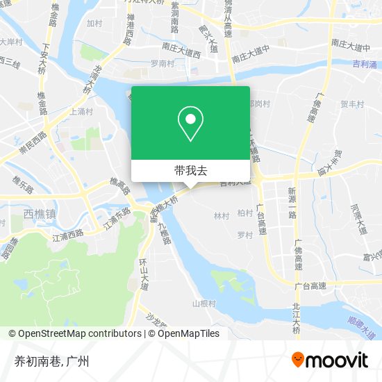 养初南巷地图