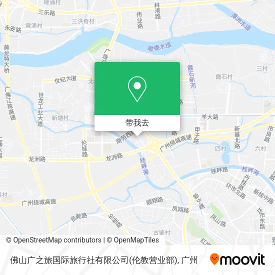 佛山广之旅国际旅行社有限公司(伦教营业部)地图