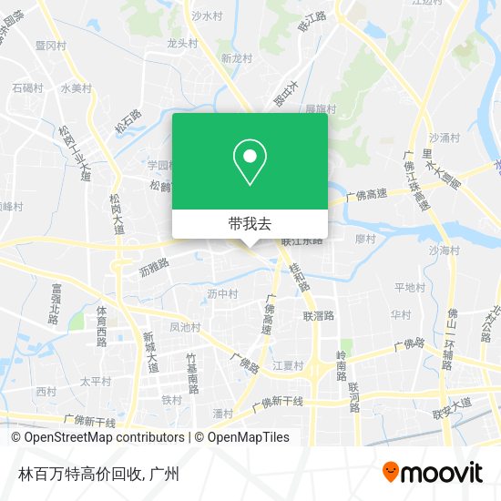 林百万特高价回收地图