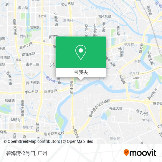 碧海湾-2号门地图