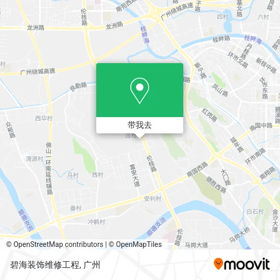碧海装饰维修工程地图