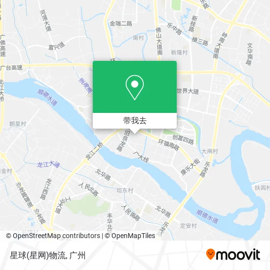 星球(星网)物流地图