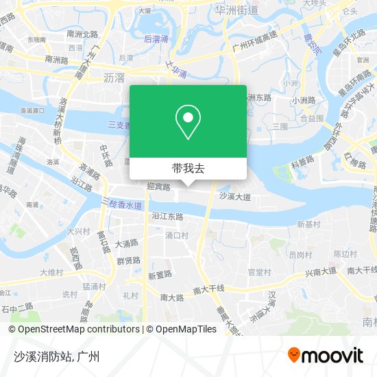 沙溪消防站地图