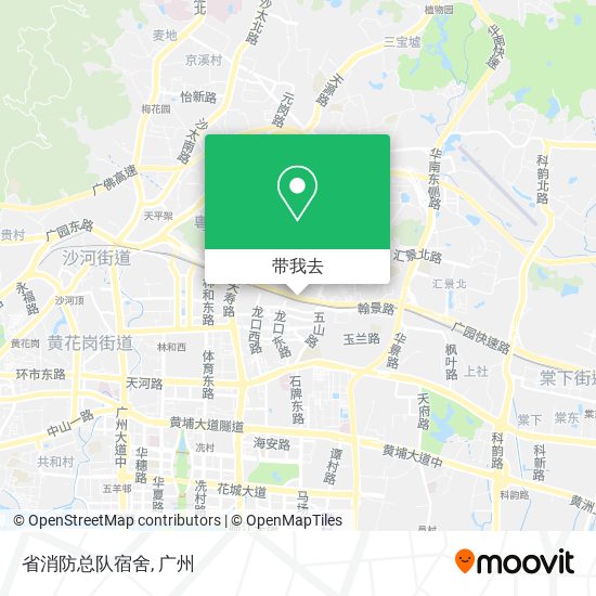 省消防总队宿舍地图