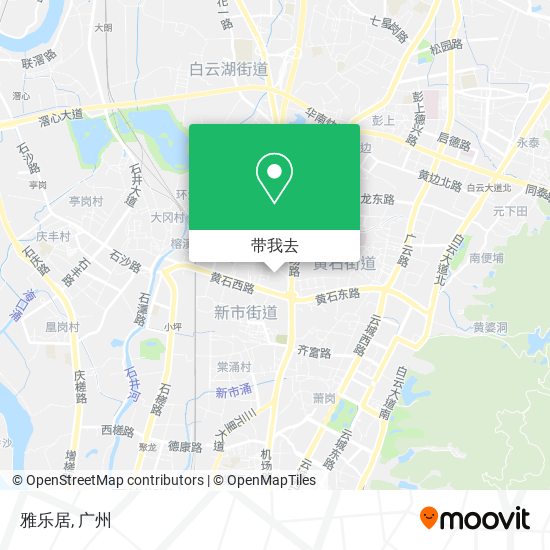 雅乐居地图