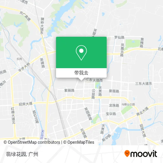 翡绿花园地图