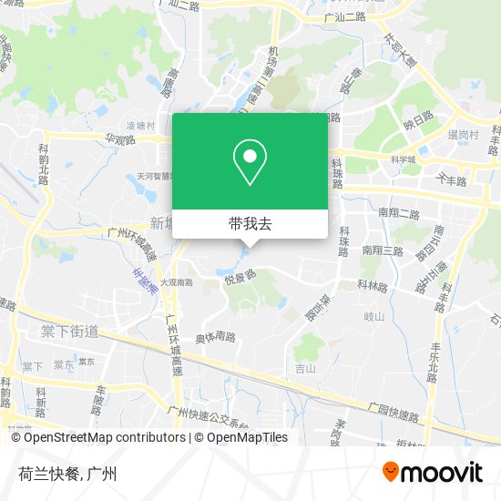 荷兰快餐地图