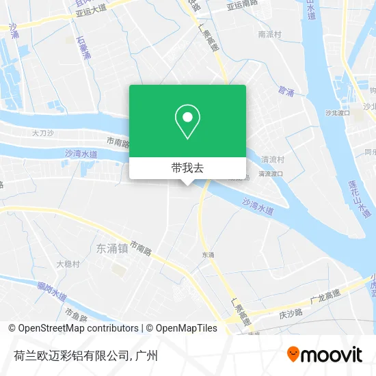 荷兰欧迈彩铝有限公司地图