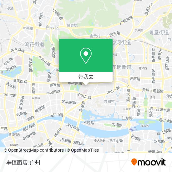丰恒面店地图