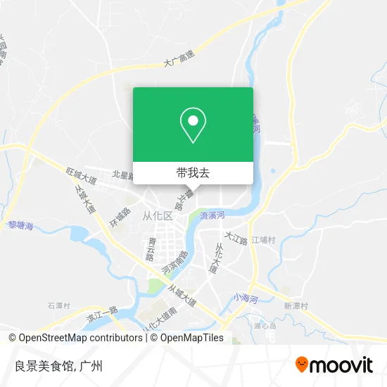 良景美食馆地图