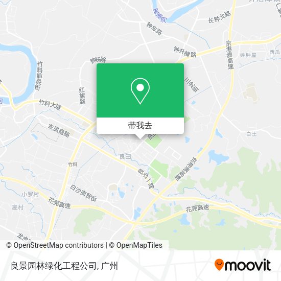 良景园林绿化工程公司地图