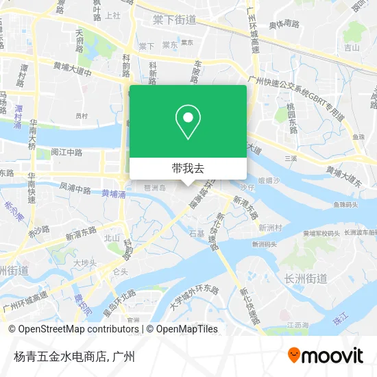 杨青五金水电商店地图