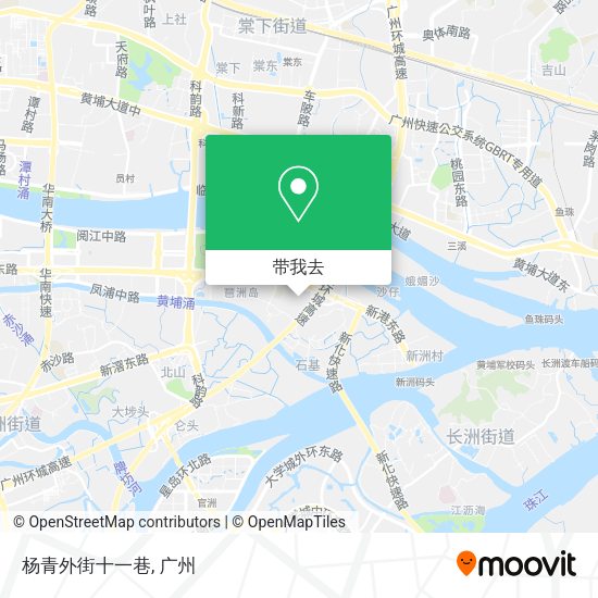 杨青外街十一巷地图