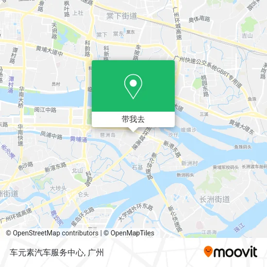 车元素汽车服务中心地图