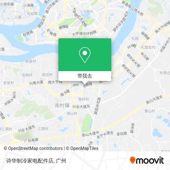 诗华制冷家电配件店地图