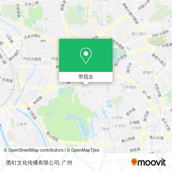 图钉文化传播有限公司地图