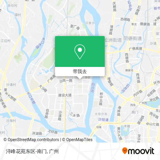 浔峰花苑东区-南门地图