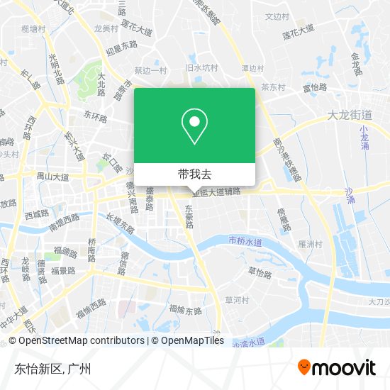 东怡新区地图