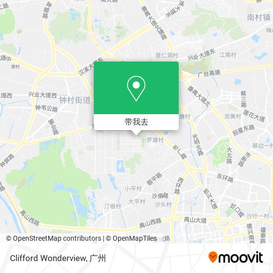 Clifford Wonderview地图