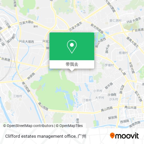 Clifford estates management office地图