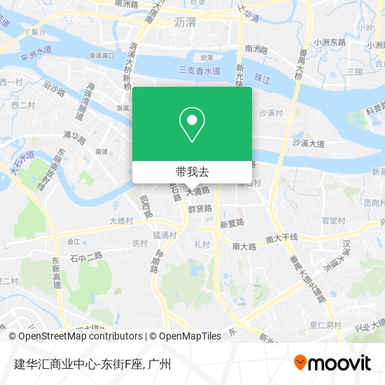 建华汇商业中心-东街F座地图