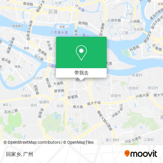 回家乡地图