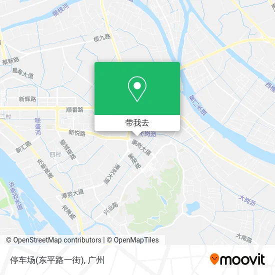 停车场(东平路一街)地图