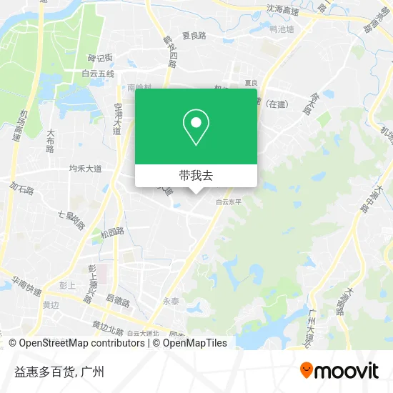 益惠多百货地图