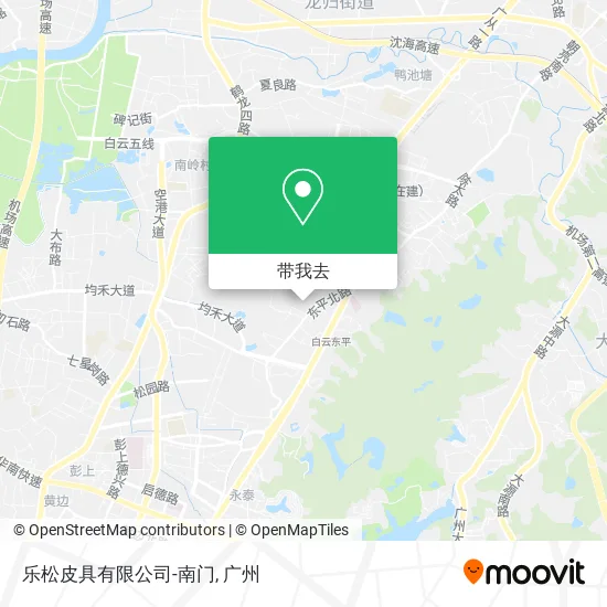 乐松皮具有限公司-南门地图