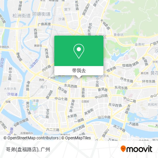 哥弟(盘福路店)地图