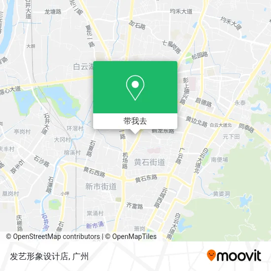发艺形象设计店地图