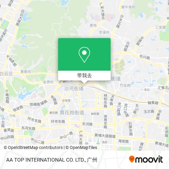 AA TOP INTERNATIONAL CO. LTD.地图