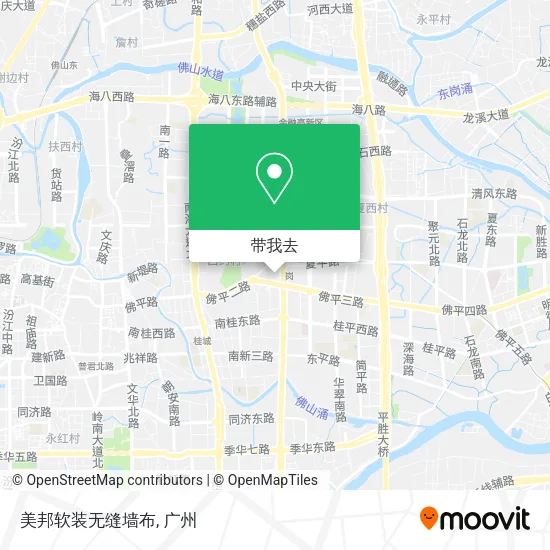 美邦软装无缝墙布地图