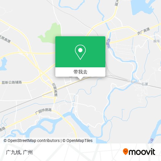 广九线地图