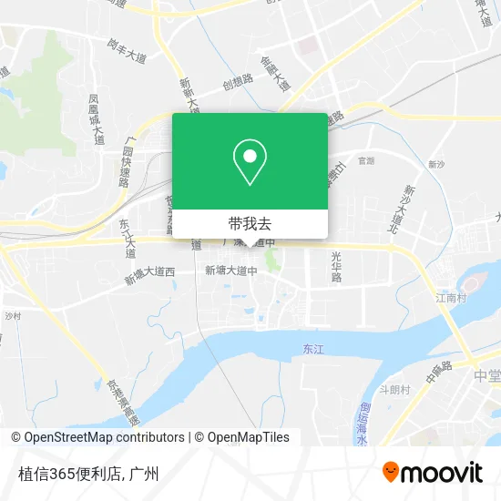 植信365便利店地图