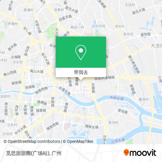 觅思甜甜圈(广场站)地图
