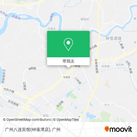 广州八连宾馆(钟落潭店)地图
