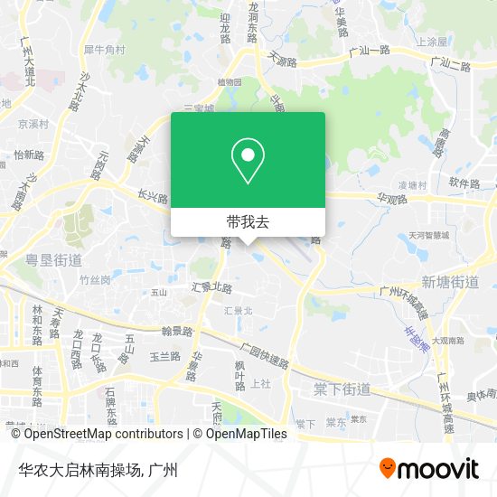 华农大启林南操场地图