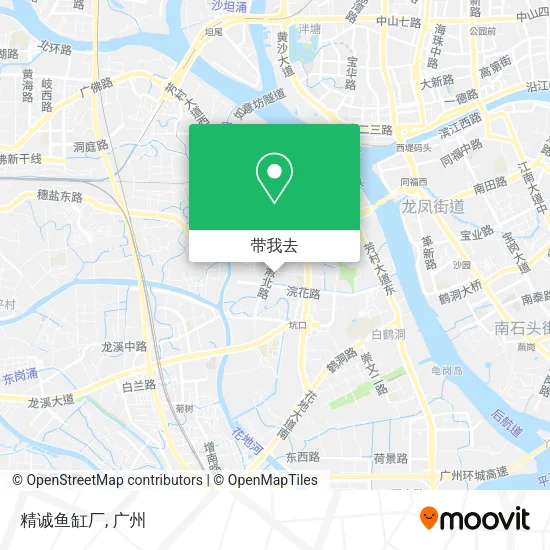 精诚鱼缸厂地图