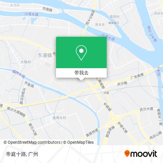 帝庭十路地图